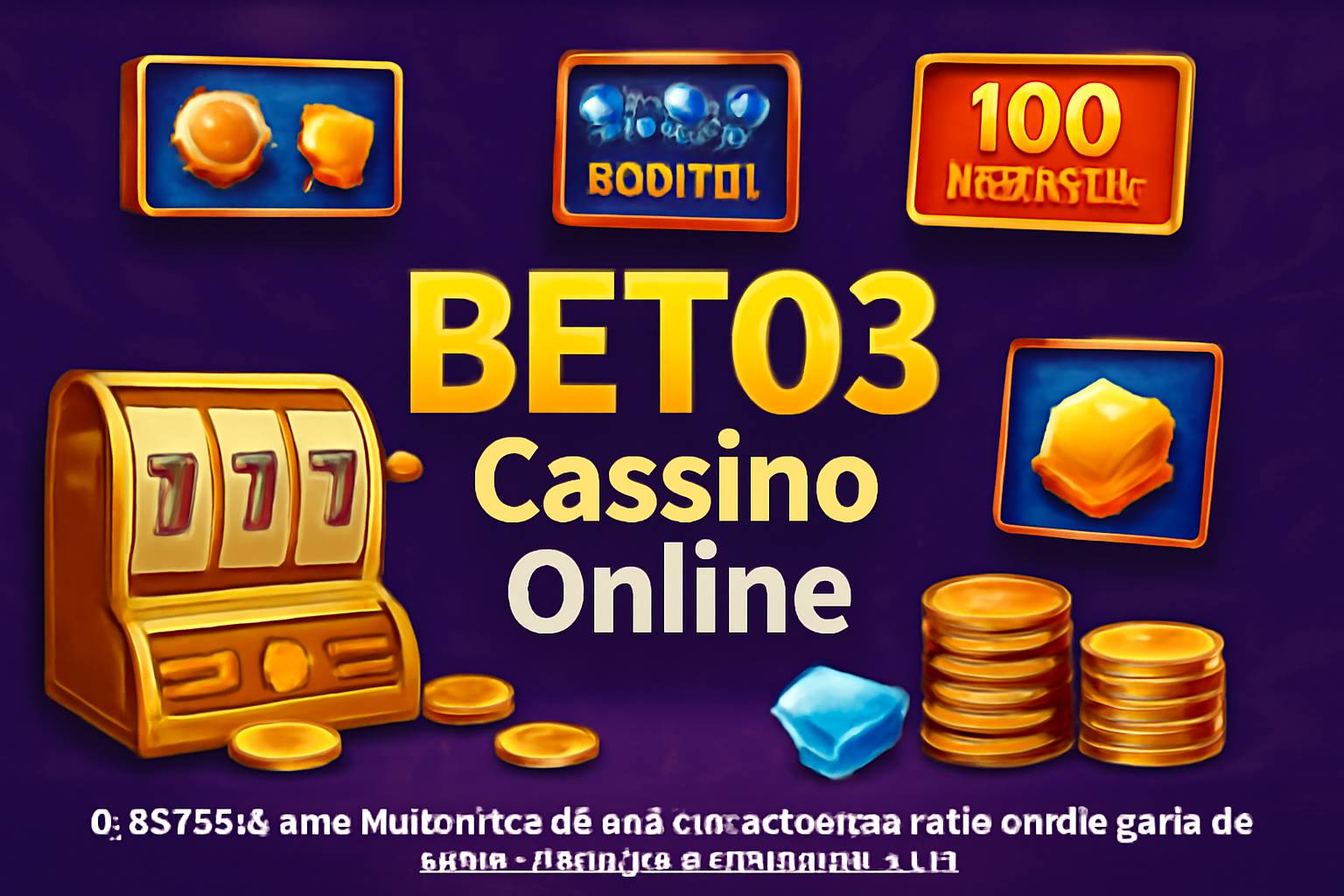 Jogos de cassino online BET03
