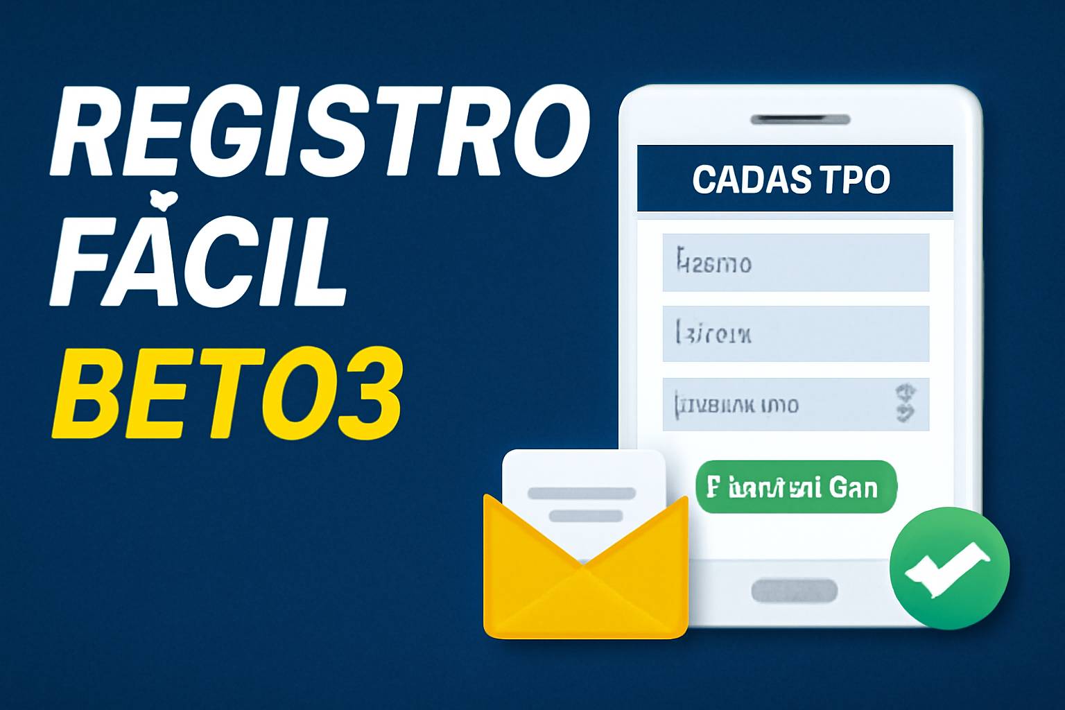 Não Perca tempo, o rRgistro na site BET03